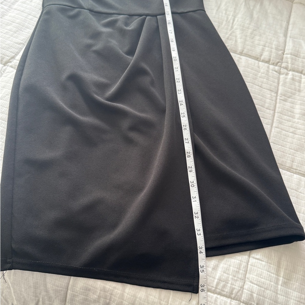 Lulus black half sleeve winter chic dress size M - Picture 7 of 9